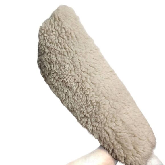 Anthropologie Amadi Shearling Sleeve Pullover Top Size Medium - Picture 11 of 14